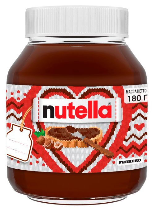 

Паста ореховая Nutella с добавлением какао, 180 г