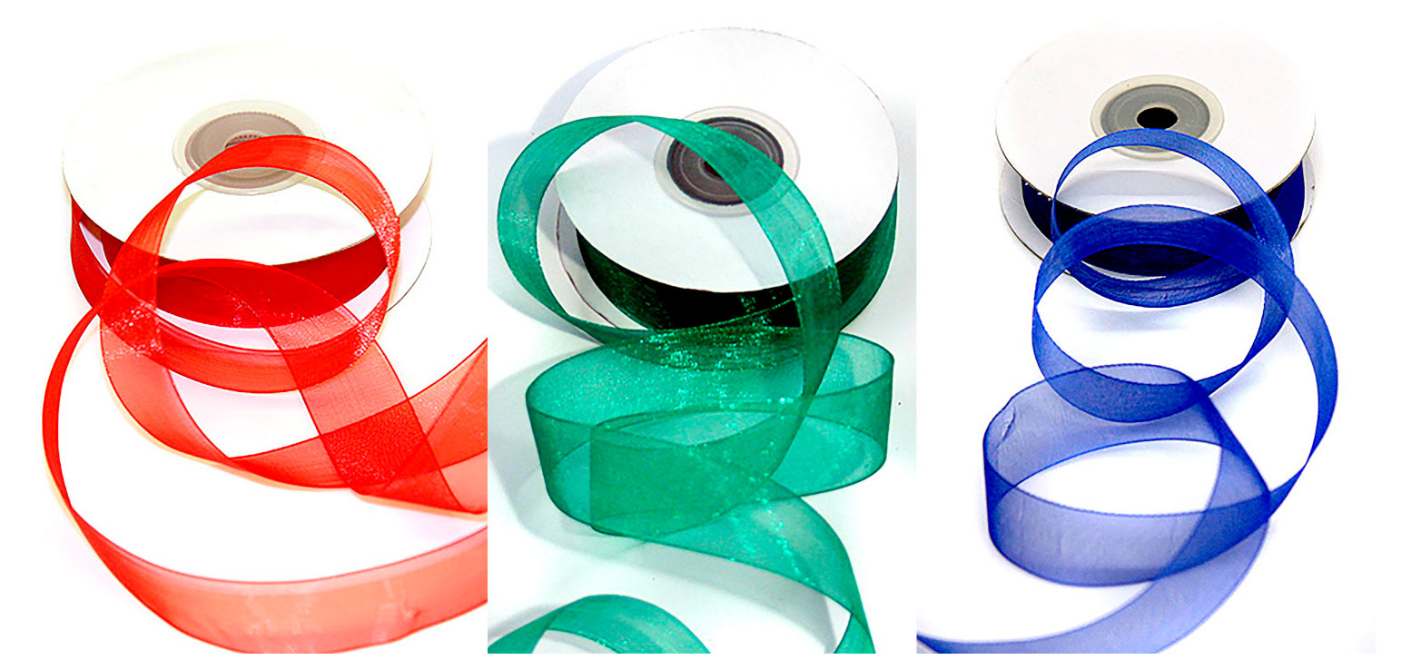 

Лента подарочная Grand Gift шифоновая, 1,8 см х 22 м 1 шт в ассортименте