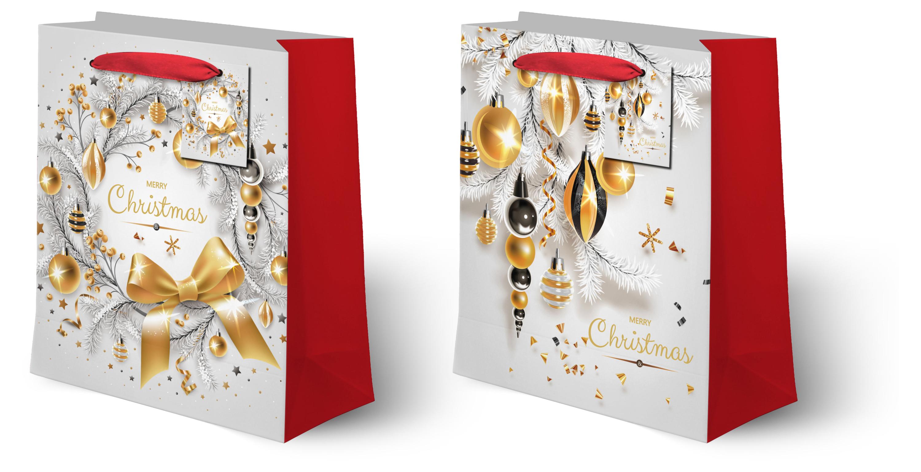 

Пакет подарочный Феерия L, 26х32х10 см 1 шт в ассортименте