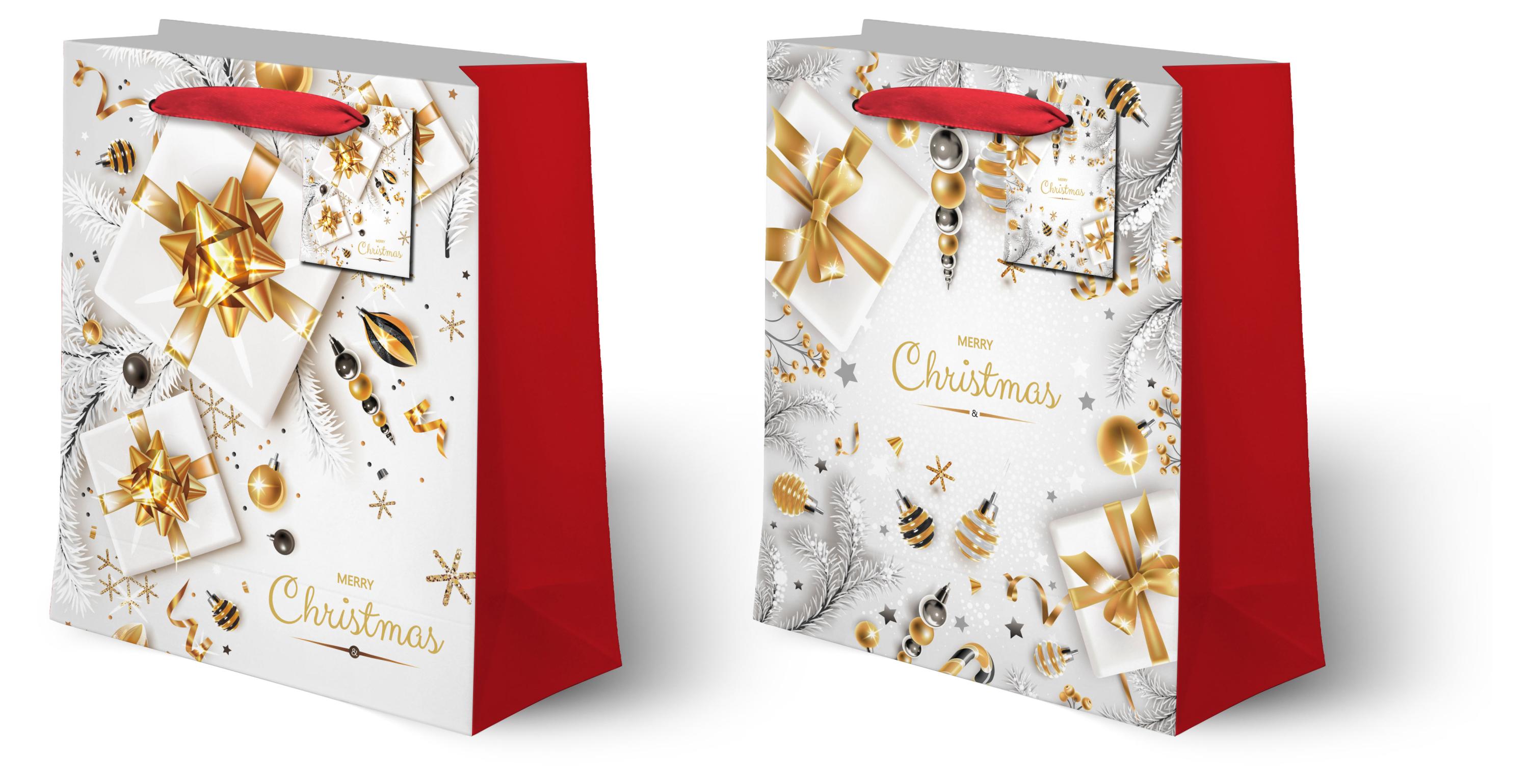 

Пакет подарочный Феерия XL, 30х39х12 см 1 шт в ассортименте