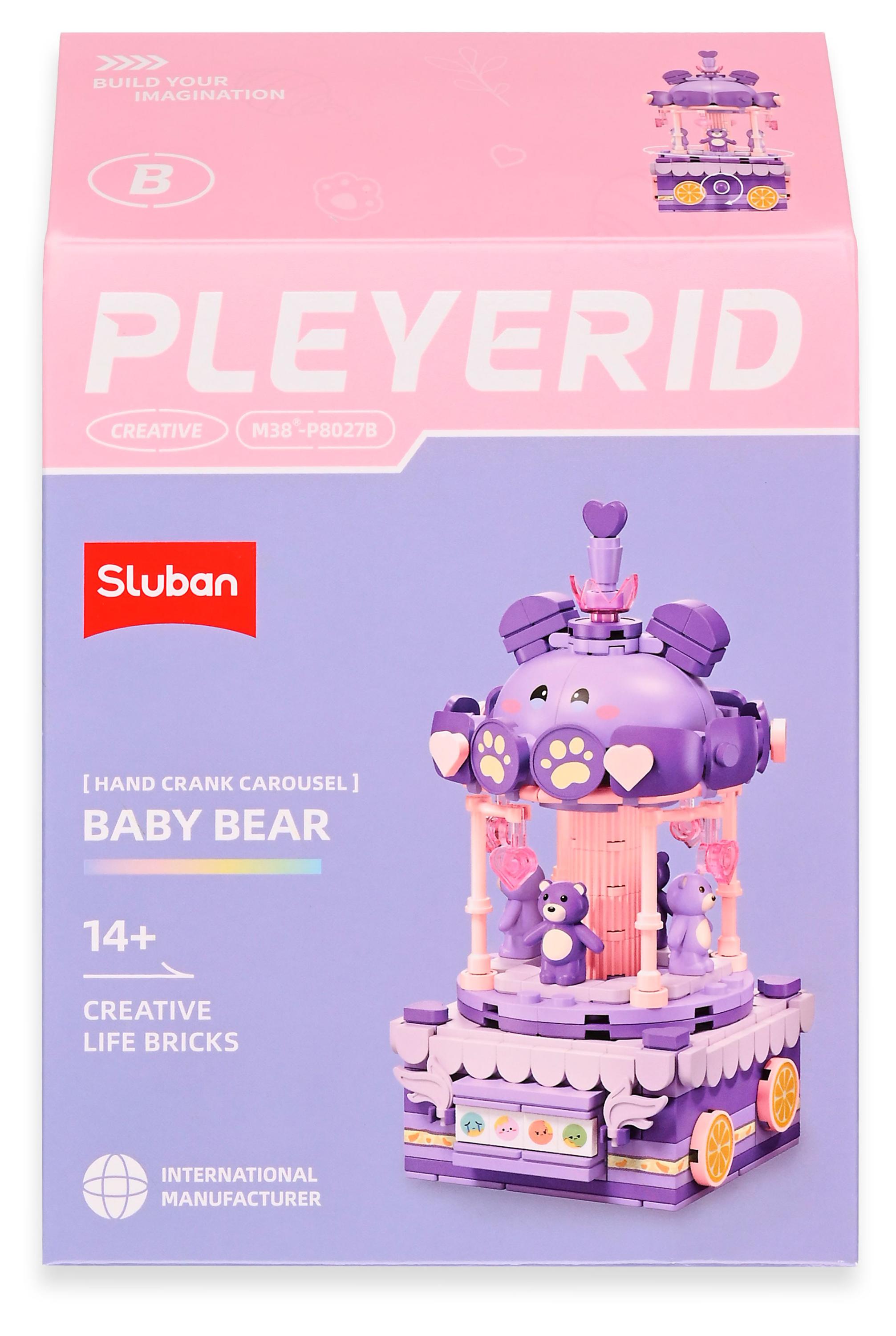 

Конструктор Sluban Карусель, 251 деталь