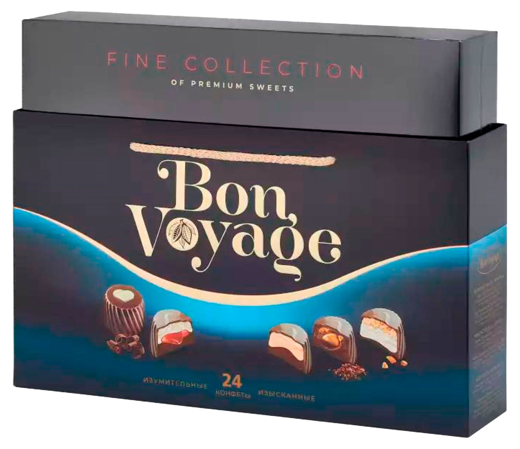 

Набор конфет Bon Voyage ассорти синий, 370 г
