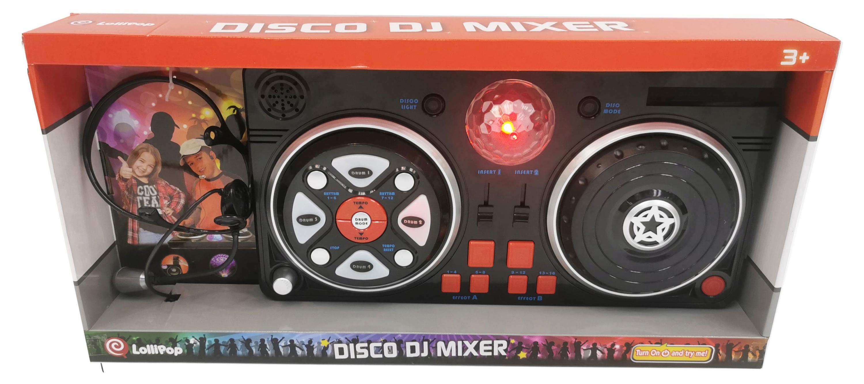 

Набор игровой LolliPop Disco Dj Mixer для диджея