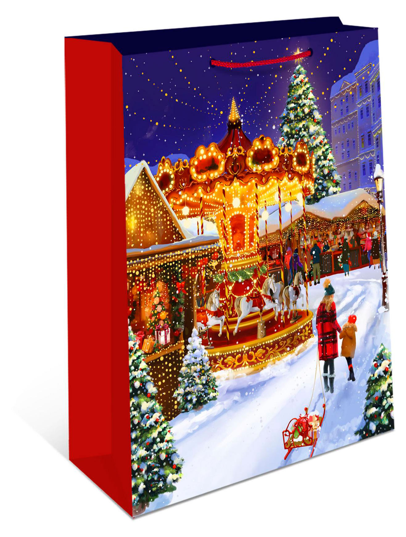 

Пакет подарочный Арт & Дизайн, 26х36х11,5см в ассортименте