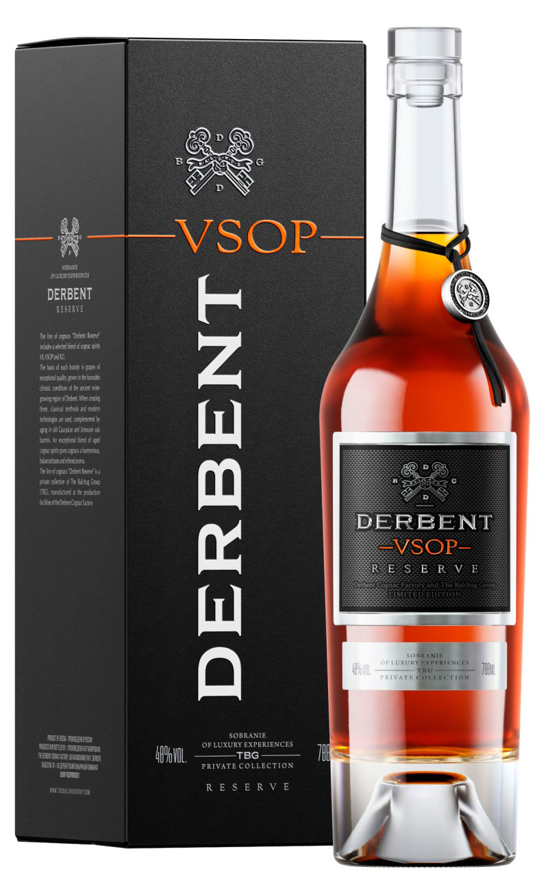 

Коньяк Дербенд VSOP Reserve в подарочной упаковке Россия, 0,7 л