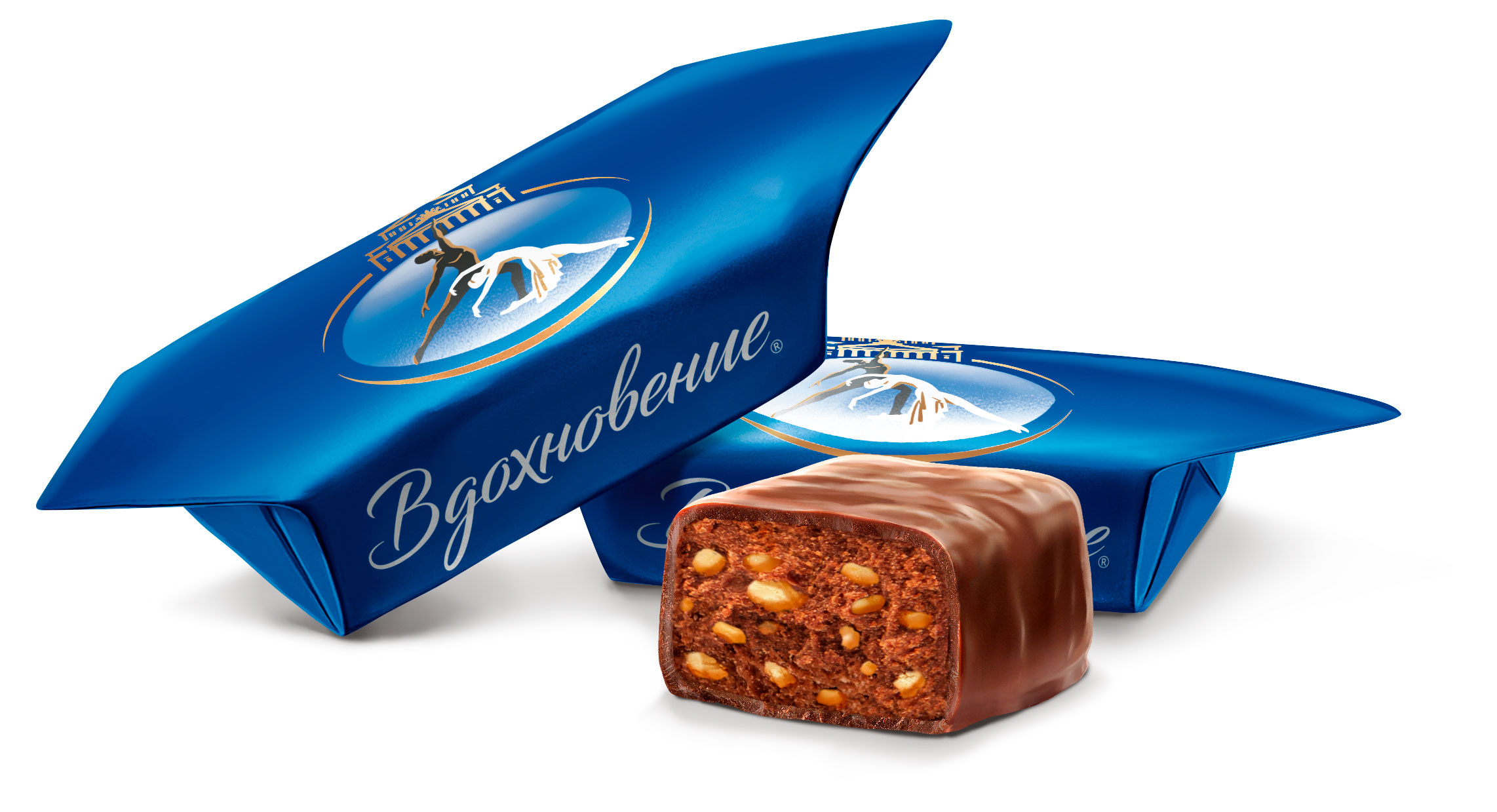 Изображение товара Конфеты Вдохновение с орехами и шоколадом 1 кг Россия