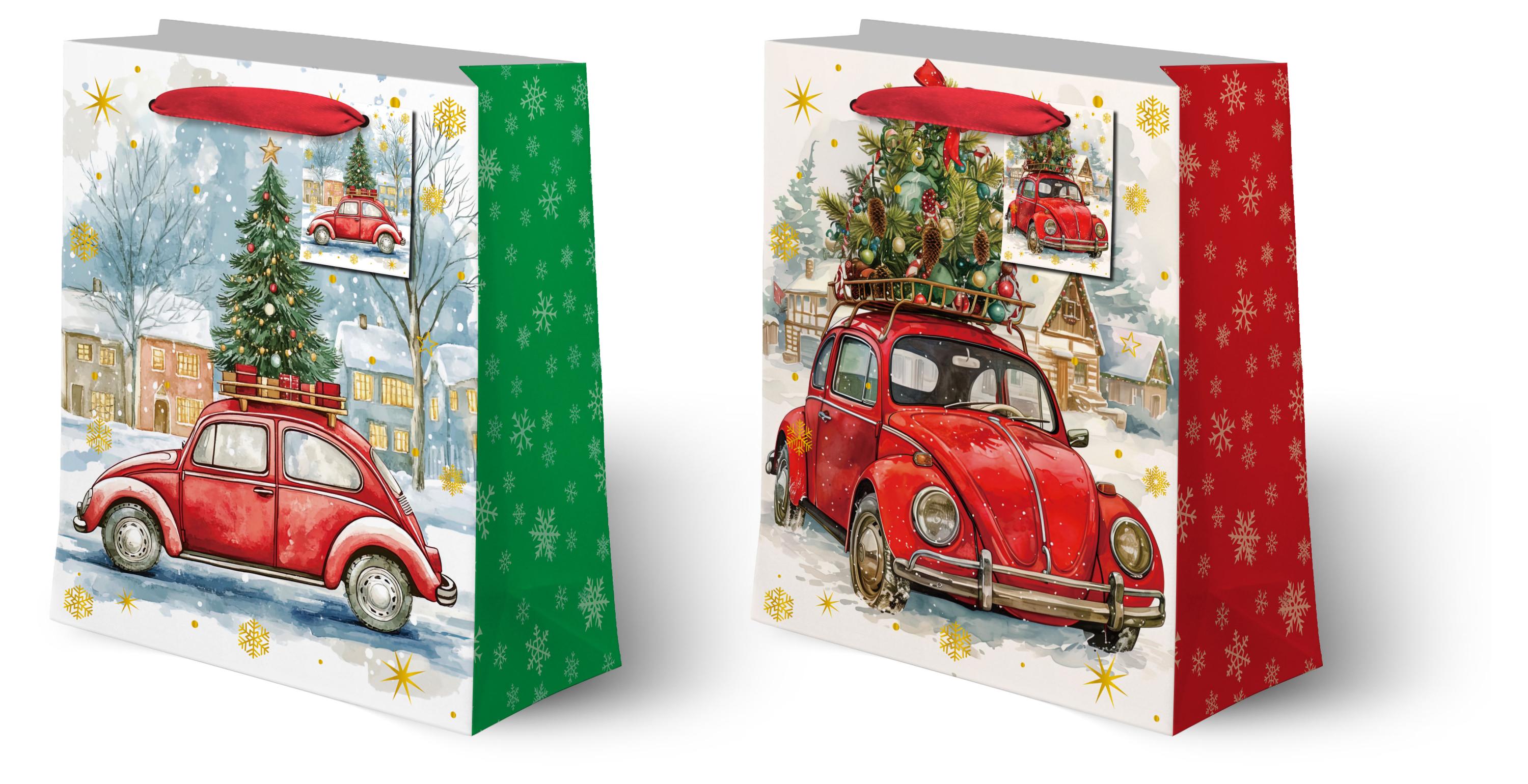 

Пакет подарочный Авто L, 26х32х10 см 1 шт в ассортименте