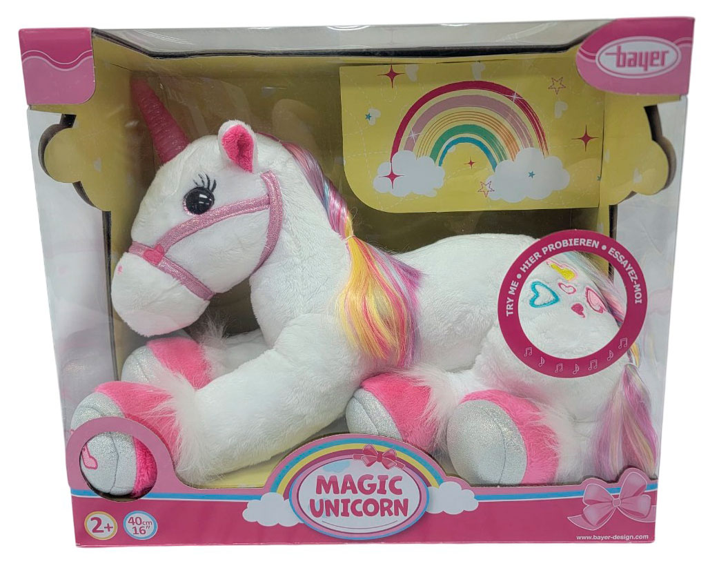 Изображение товара Игрушка мягкая Bauer Единорог, 40 см