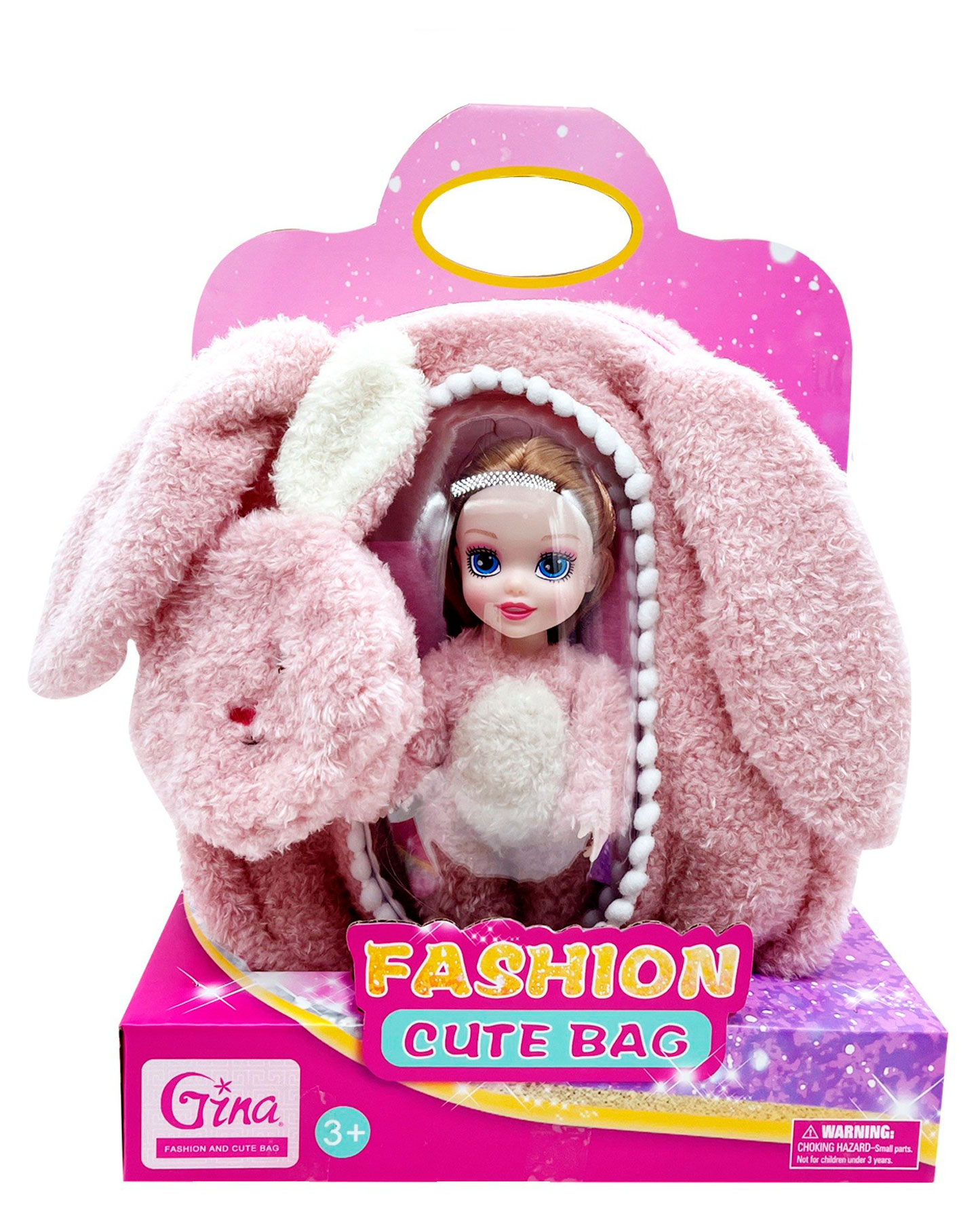 Изображение товара Игрушка кукла в сумочке с аксессуарами для девочек от 3 лет