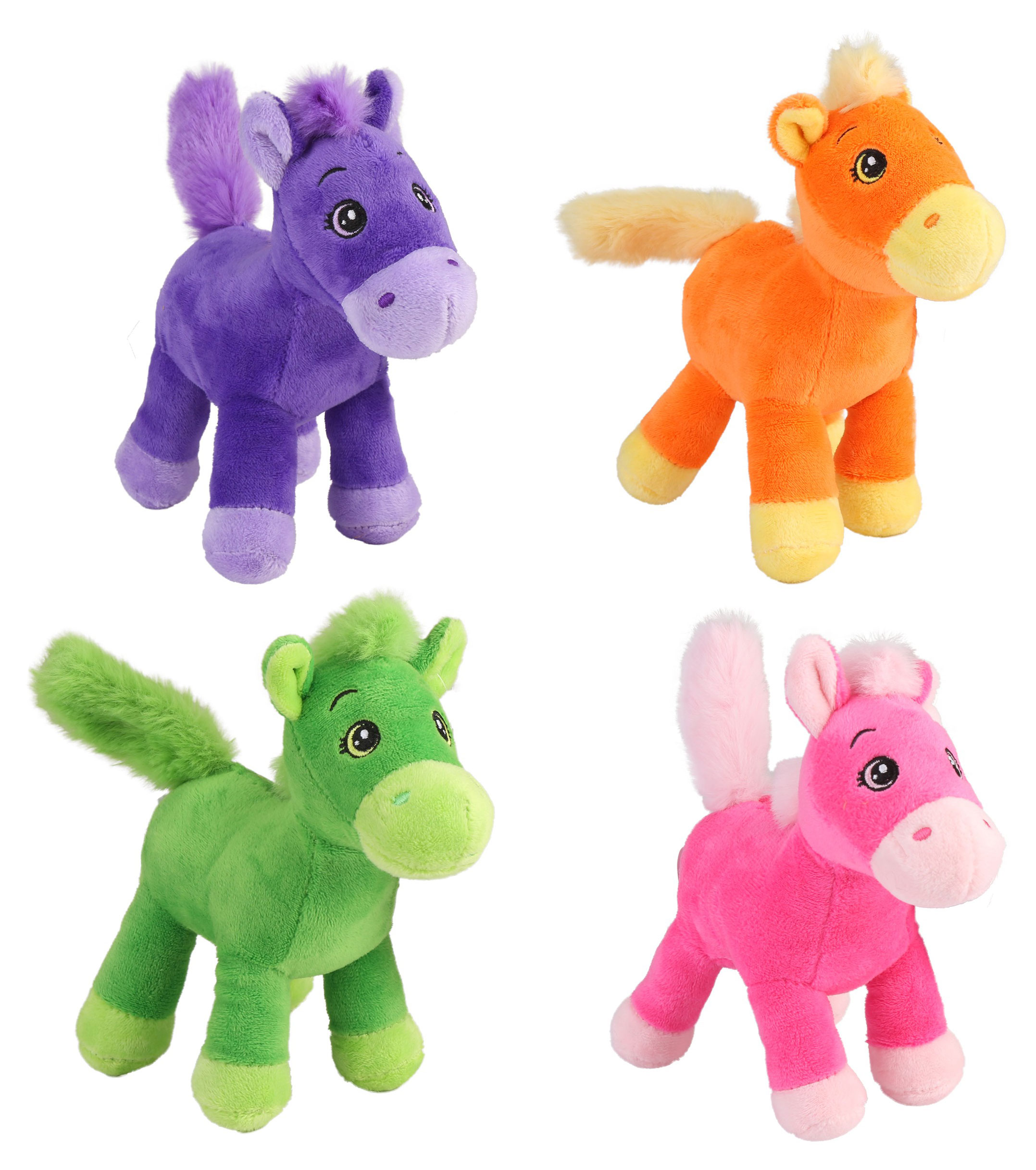 

Игрушка мягкая ONE TWO FUN Пони 16 см, 1 шт в ассортименте
