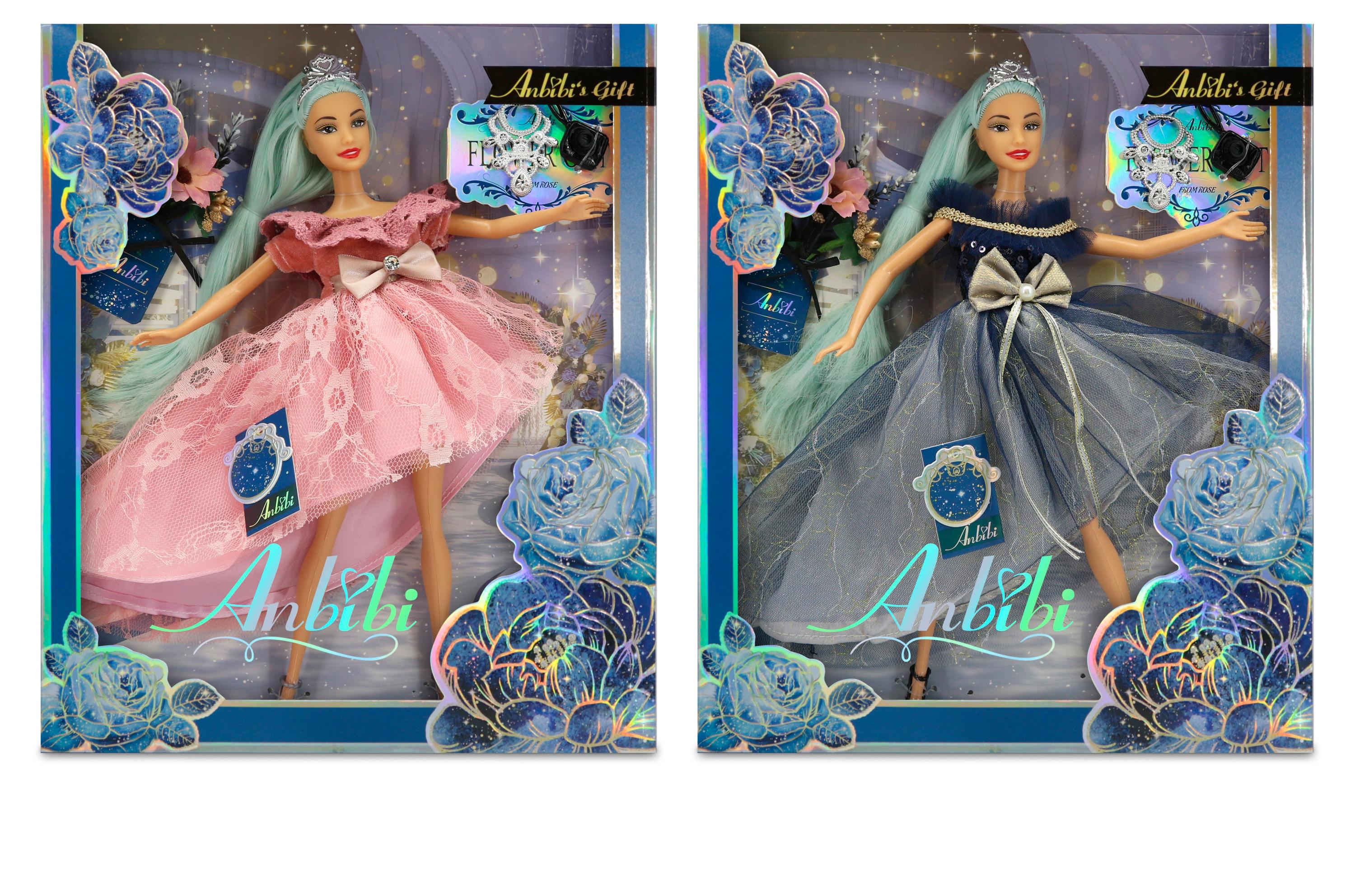 

Игрушка Anbibi Кукла нарядная 33 см, 1 шт в ассортименте