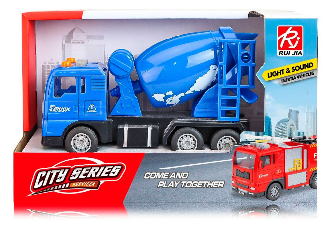 

Машина фрикционная со светом и звуком синяя, 1 шт в ассортименте