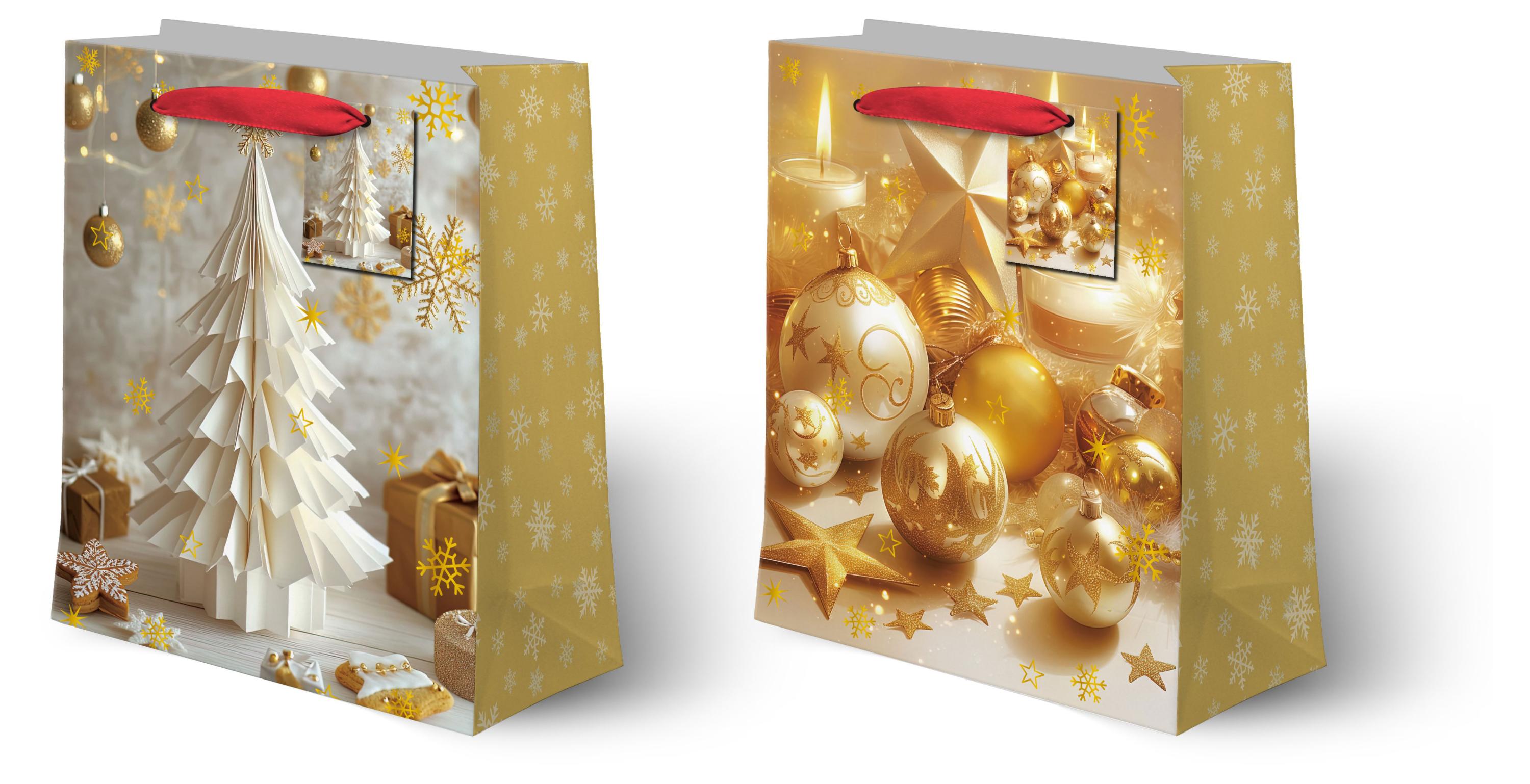 Изображение товара Пакет подарочный Стиль, 17,5х23,5х8 см в ассортименте