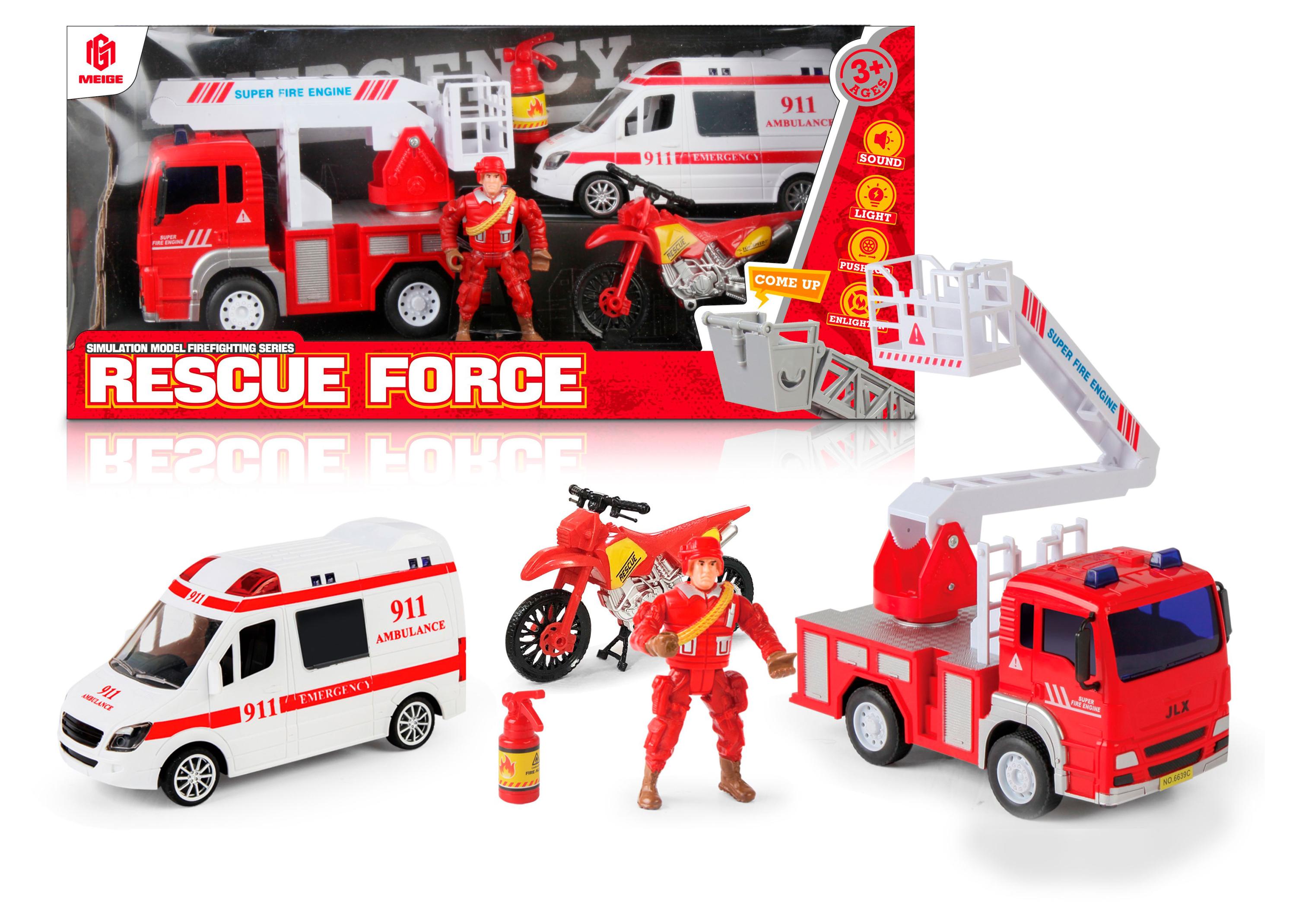

Набор игровой Пожарные спасатели, 5 предметов
