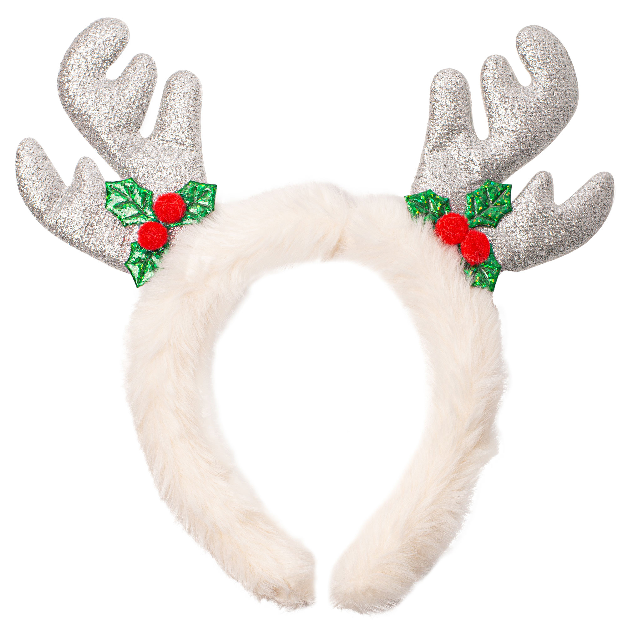 Изображение товара Карнавальный ободок Partymania Новогодний олень - праздничный аксессуар для костюма