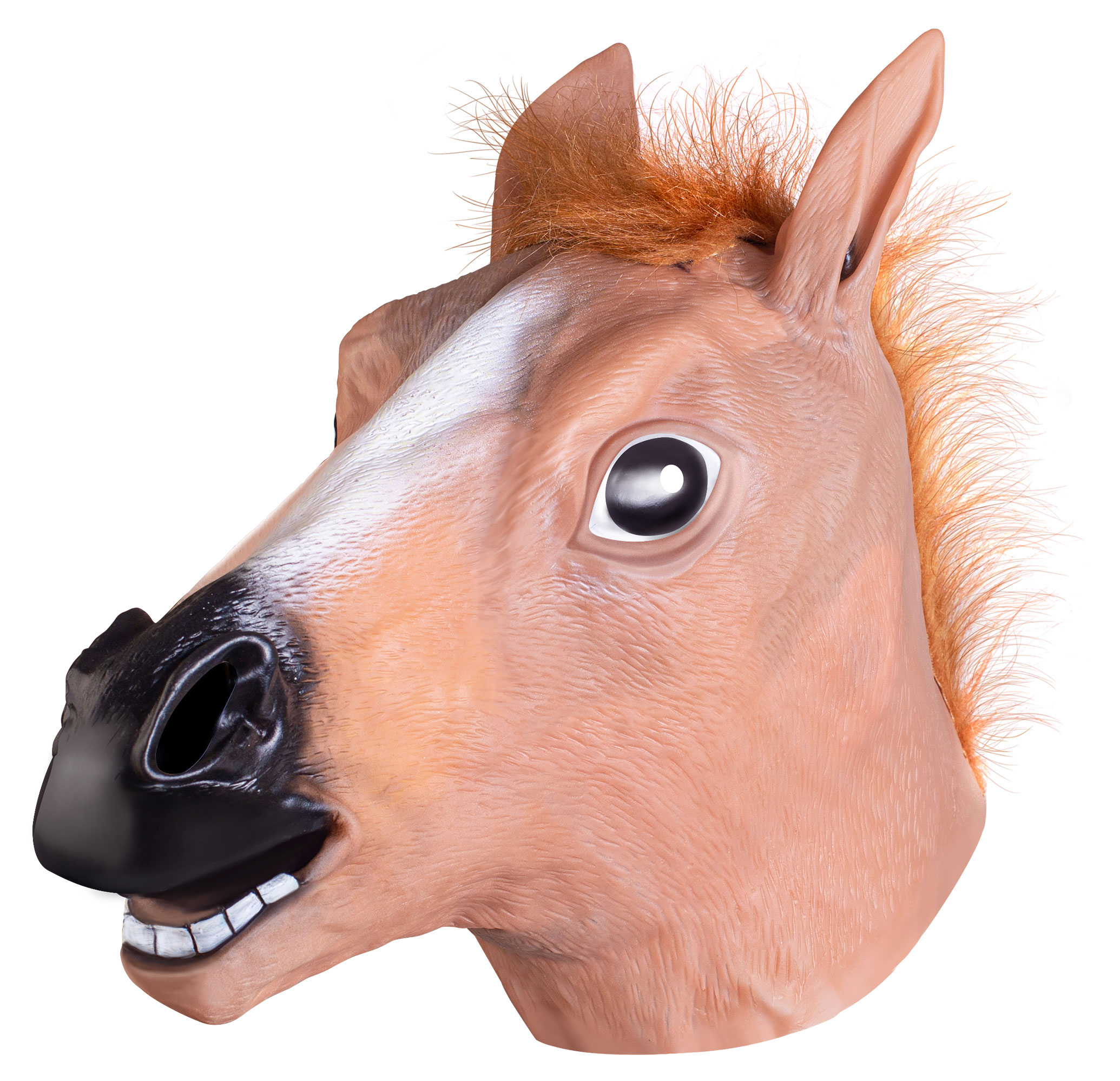 

Маска карнавальная новогодняя Partymania Лошадь на голову, 1 шт