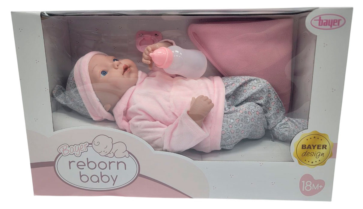 Изображение товара Реалистичная кукла Bauer Reborn Baby 38 см для детей и коллекционеров
