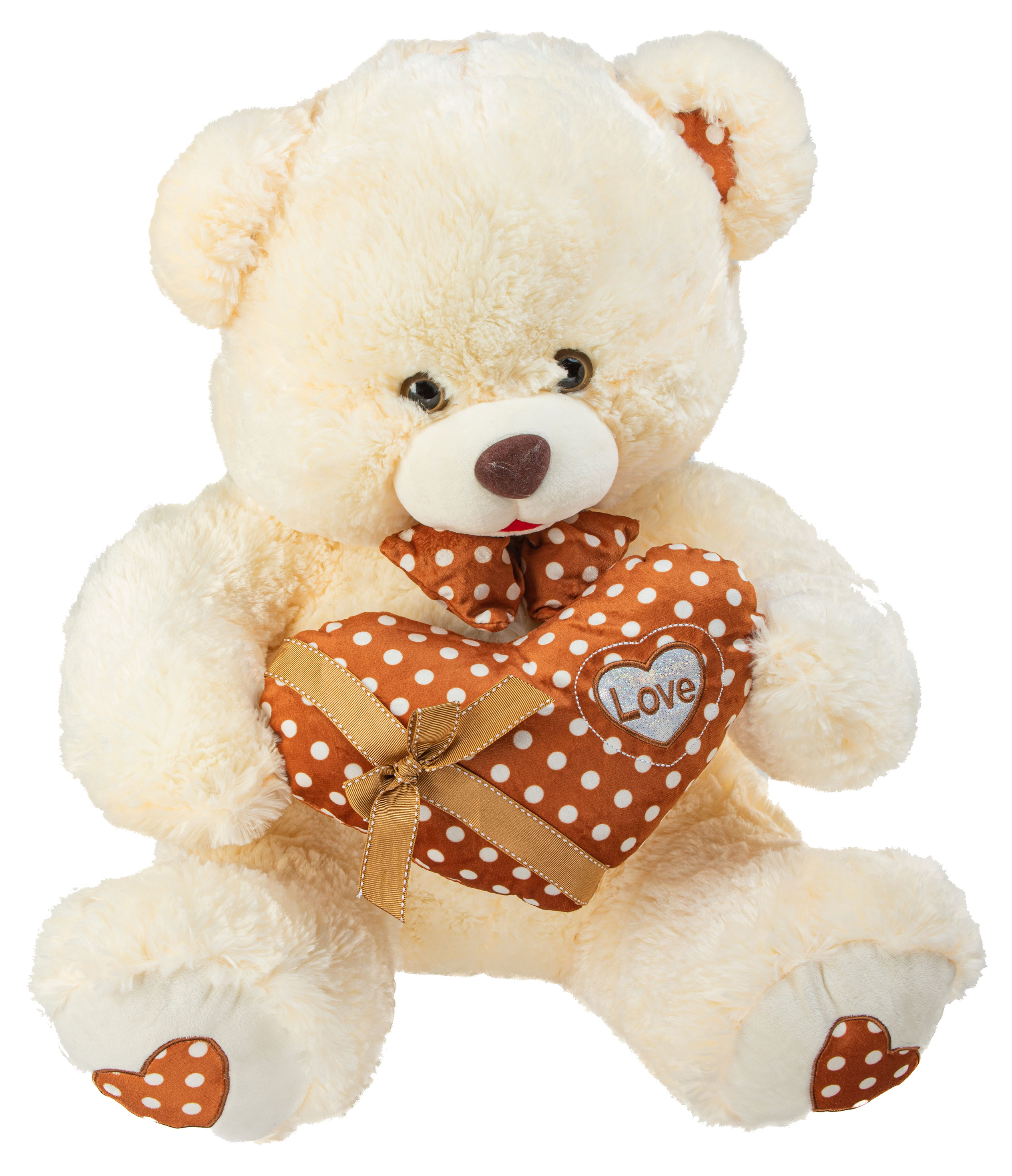 Изображение товара Игрушка мягкая «Плюшевая Мафия» Мишка с сердцем, 55 см