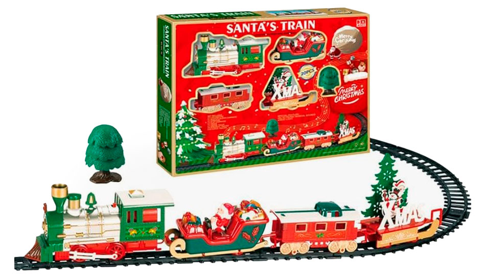 Изображение товара Игровой набор Железная дорога Новогодние подарки