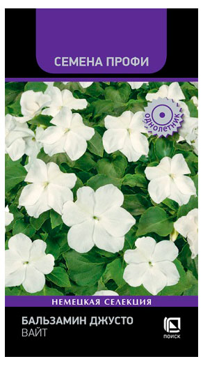 

Семена Поиск Бальзамин Джусто Вайт, 10 шт