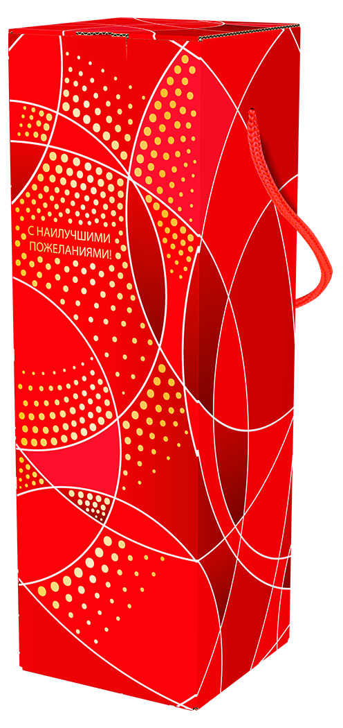 

Коробка по подарок Стрекоза Под бутылку, 1500 г 1 шт в ассортименте