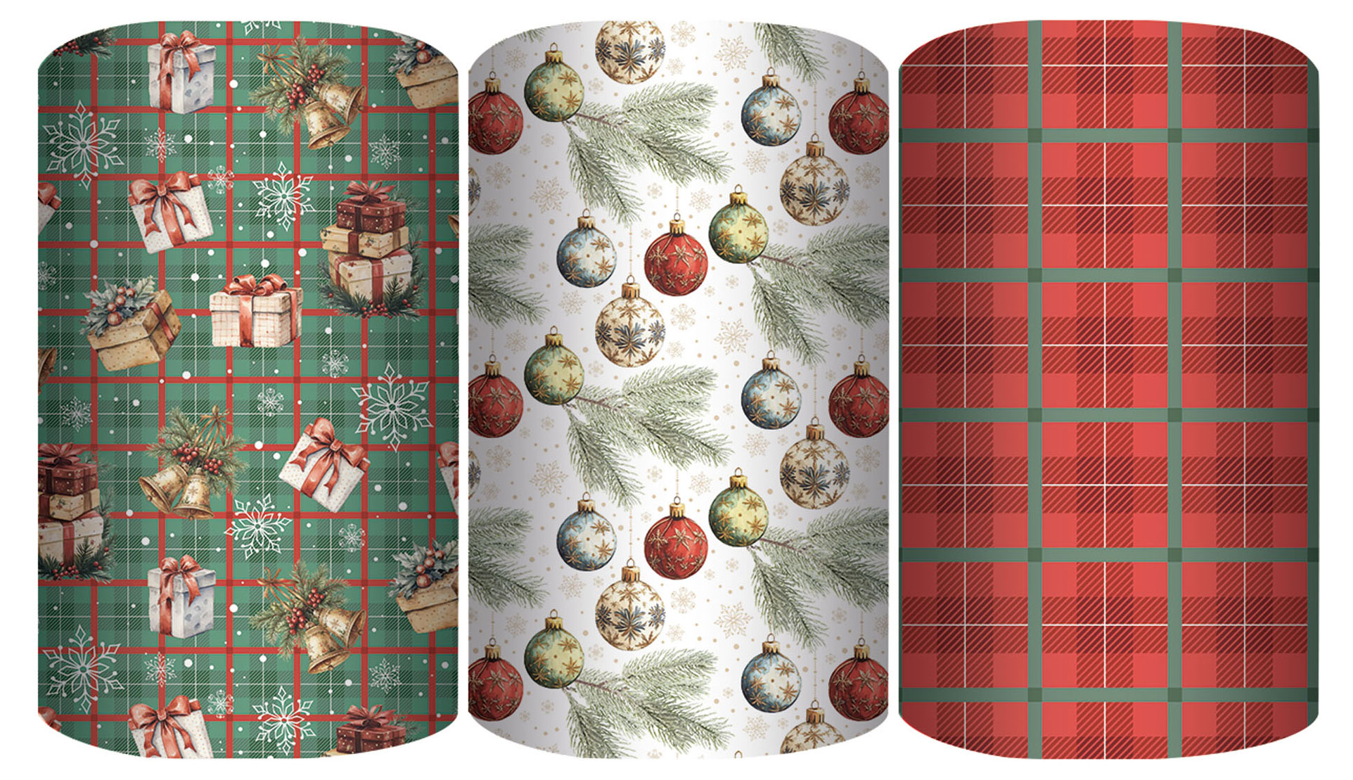 Изображение товара Глянцевая упаковочная бумага Классика 70х100 см для подарков и творчества