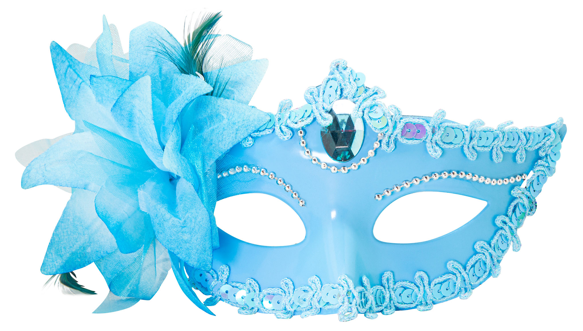 Изображение товара Карнавальная маска Partymania Незнакомка для праздников и тематических мероприятий