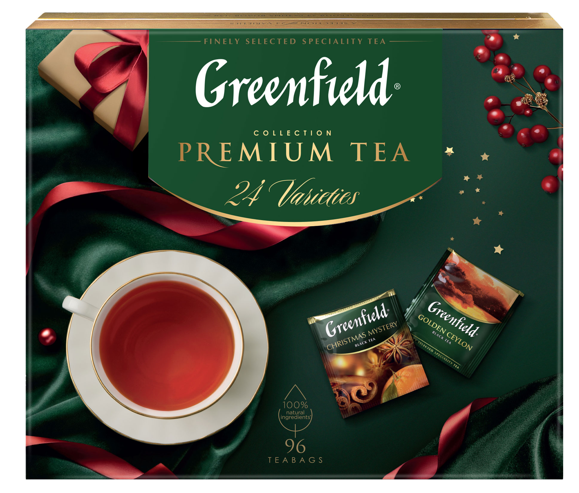 

Набор чая Greenfield Premium 24 вида, 96 пакетиков