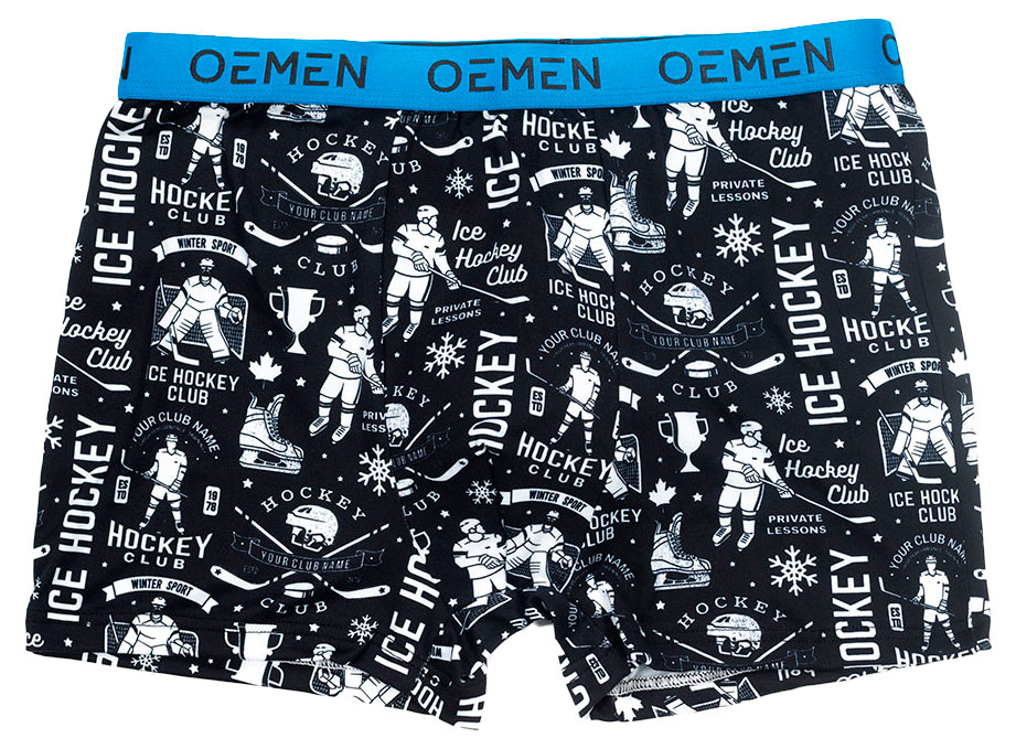 

Трусы мужские новогодние OEMEN Боксеры Хоккей, р. 48