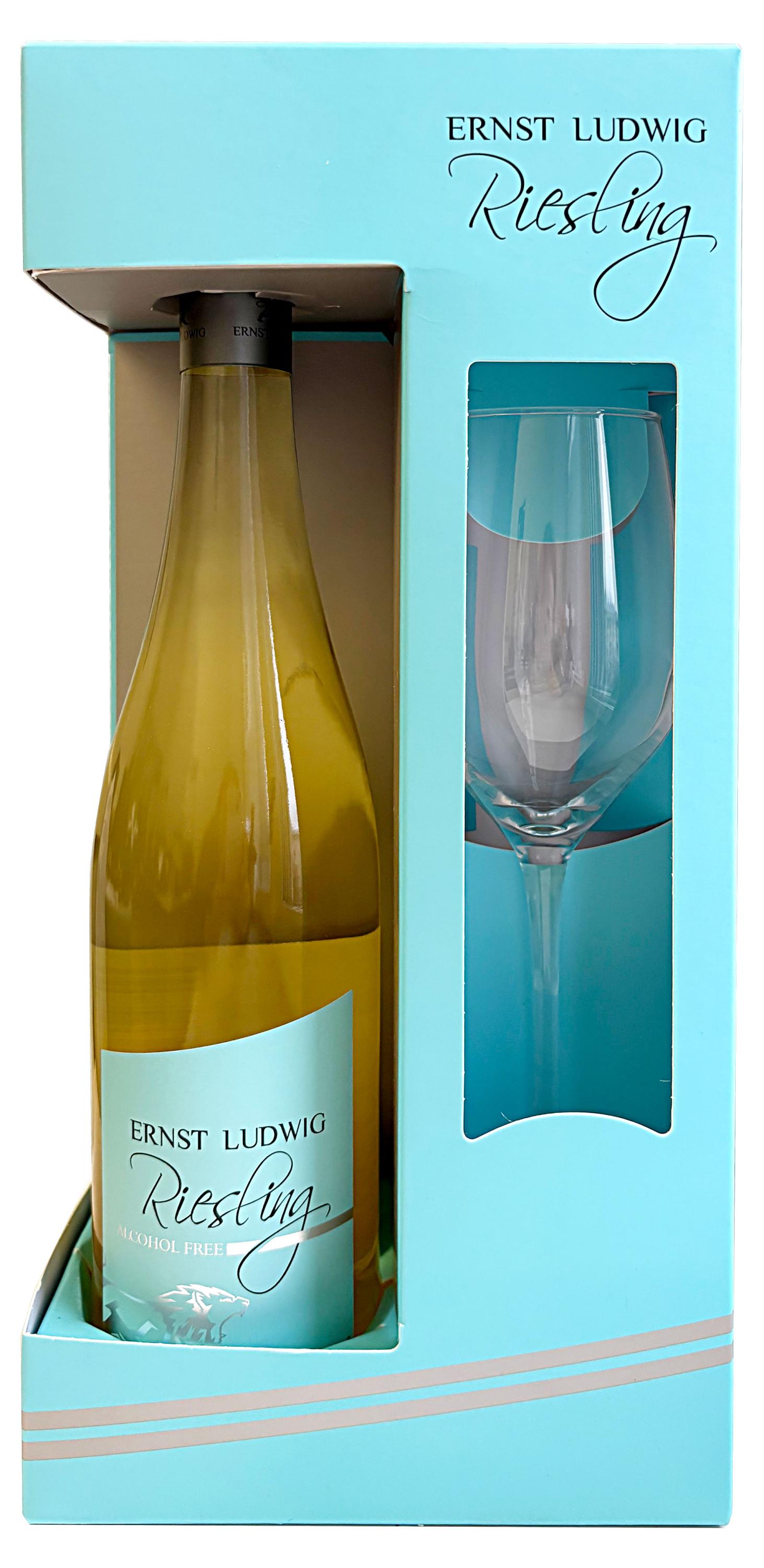 

Вино Ernst Ludwig белое сладкое Германия, 0,75 л + бокал 270 мл