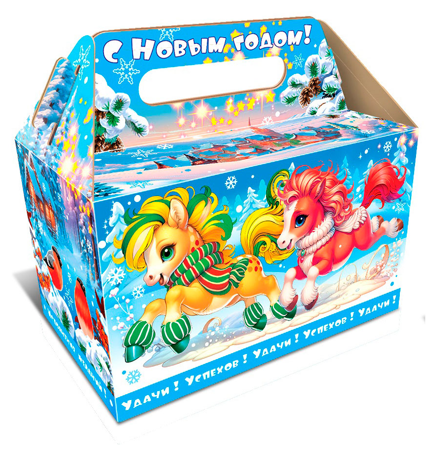 

Подарок новогодний сладкий ПоД'Ари Новогодний праздник, 800 г