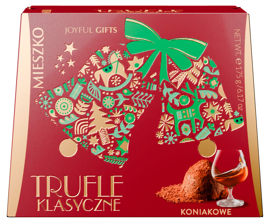 

Конфеты MIESZKO Трюфель Французский со вкусом коньяка, 175 г