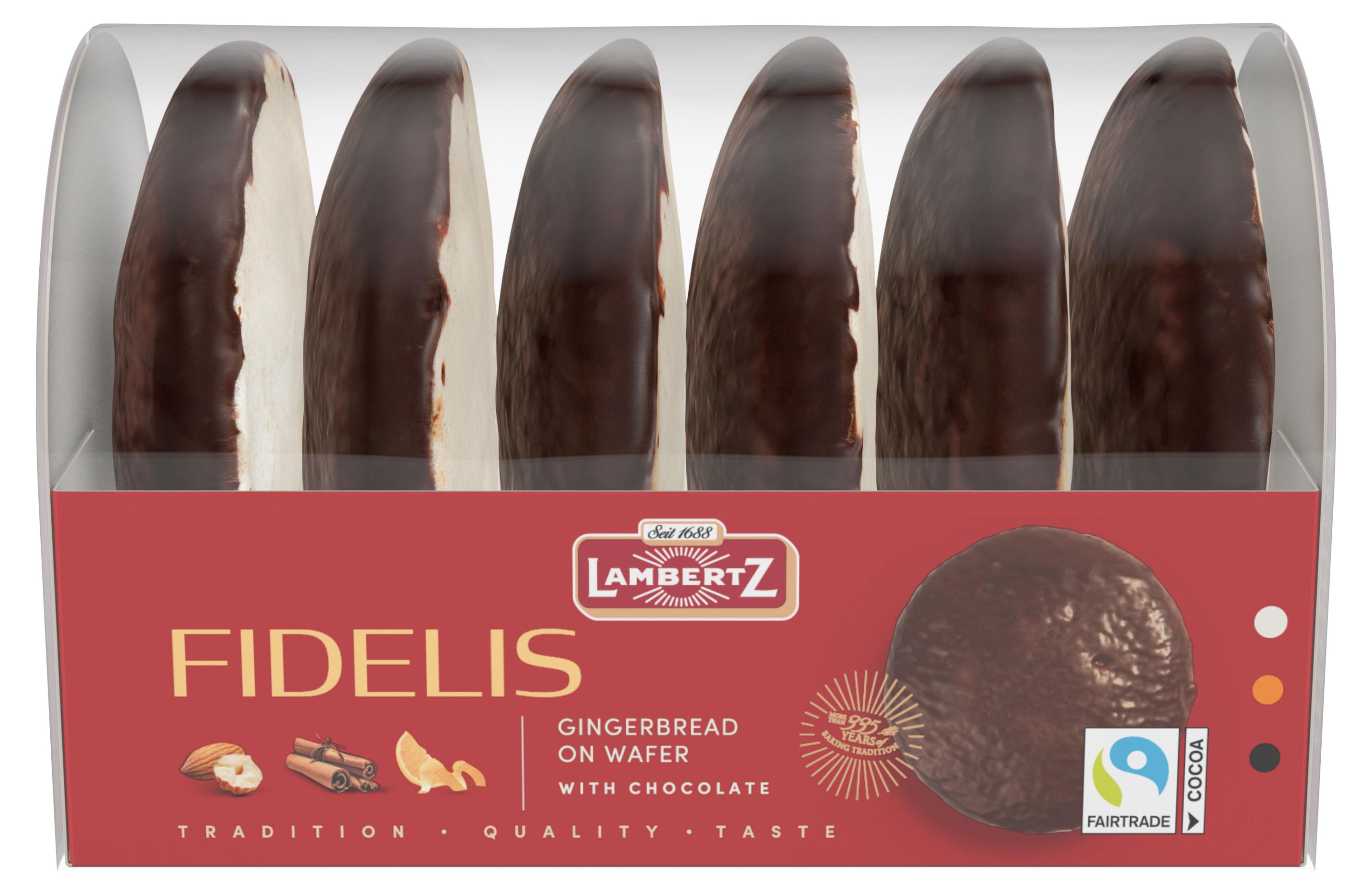 

Пряники имбирные Lambertz на вафлях в шоколаде, 200 г