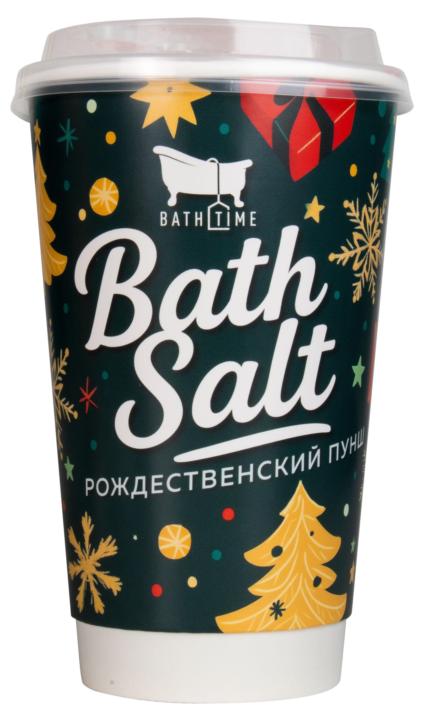 

Соль для ванн BathTime Рождественский пунш, 480 г