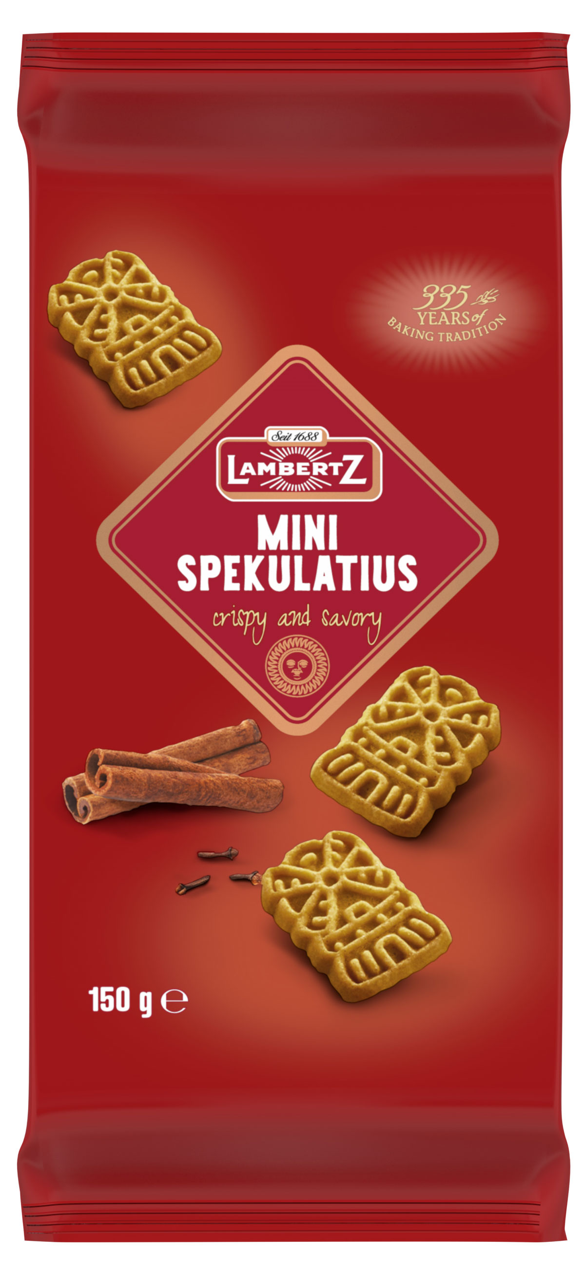 

Печенье Lambertz Spekulatius с ароматом корицы, 150 г