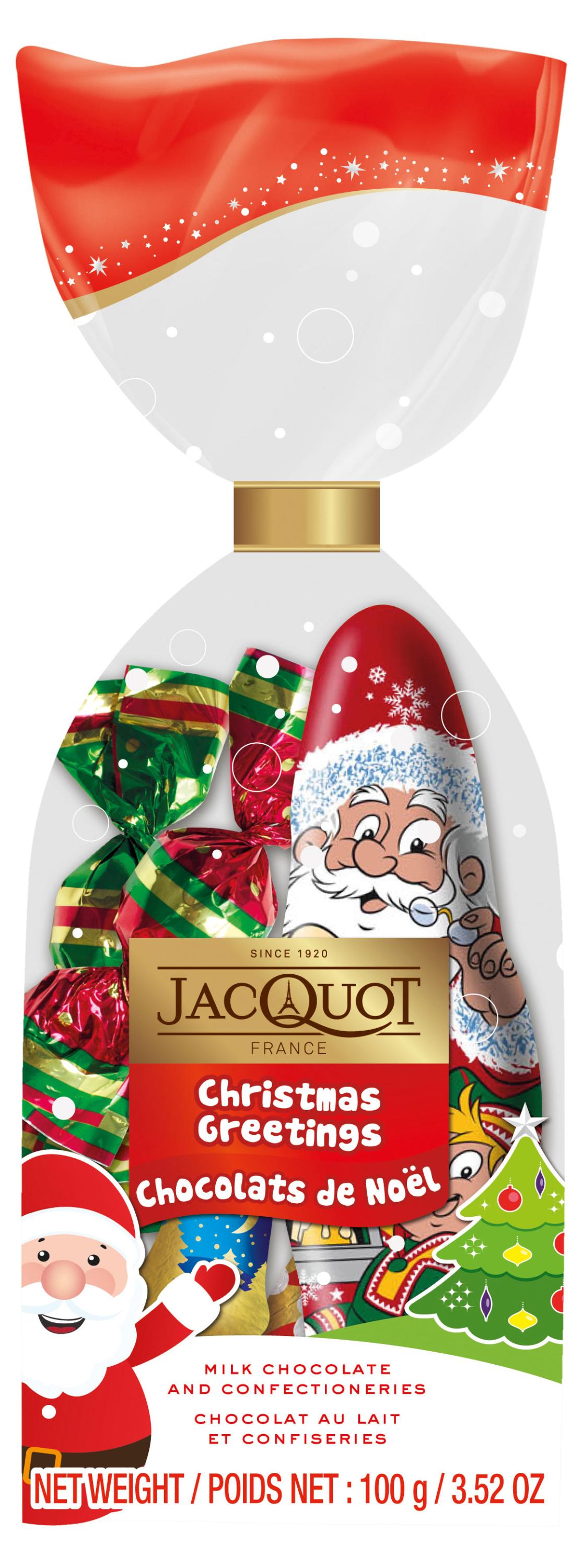 

Шоколад фигурный Jacquot Christmas ассорти, 100 г