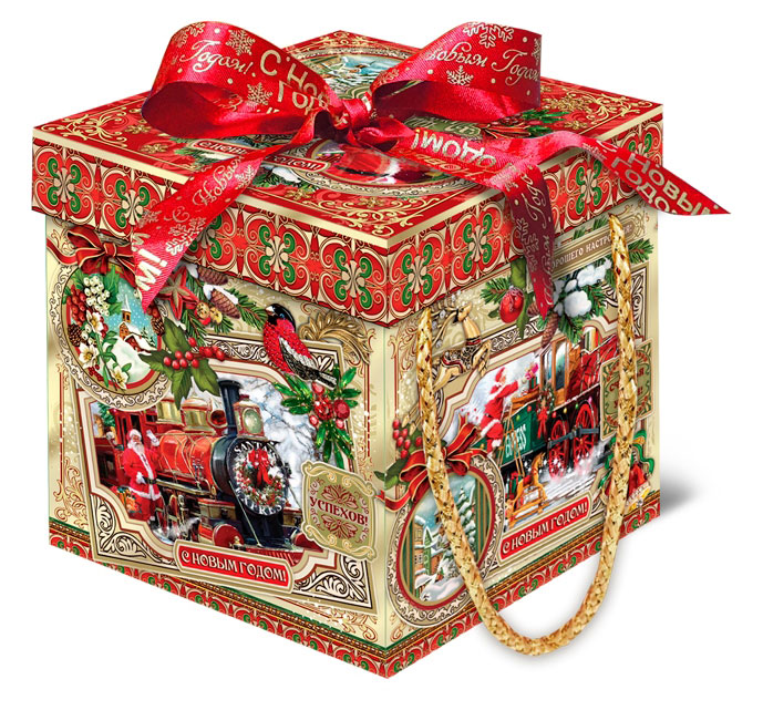 

Подарок новогодний сладкий Сияние праздника, 600 г в ассортименте