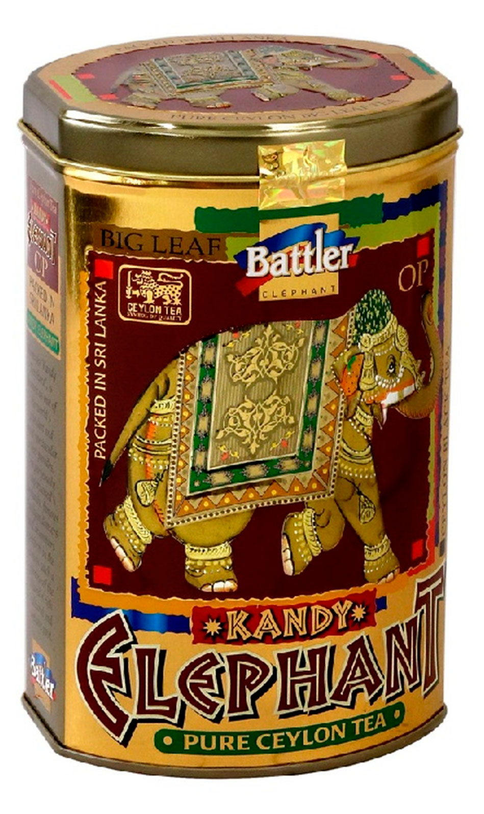

Чай черный Battler Elephants Of Ceylon Kandy, 100 г