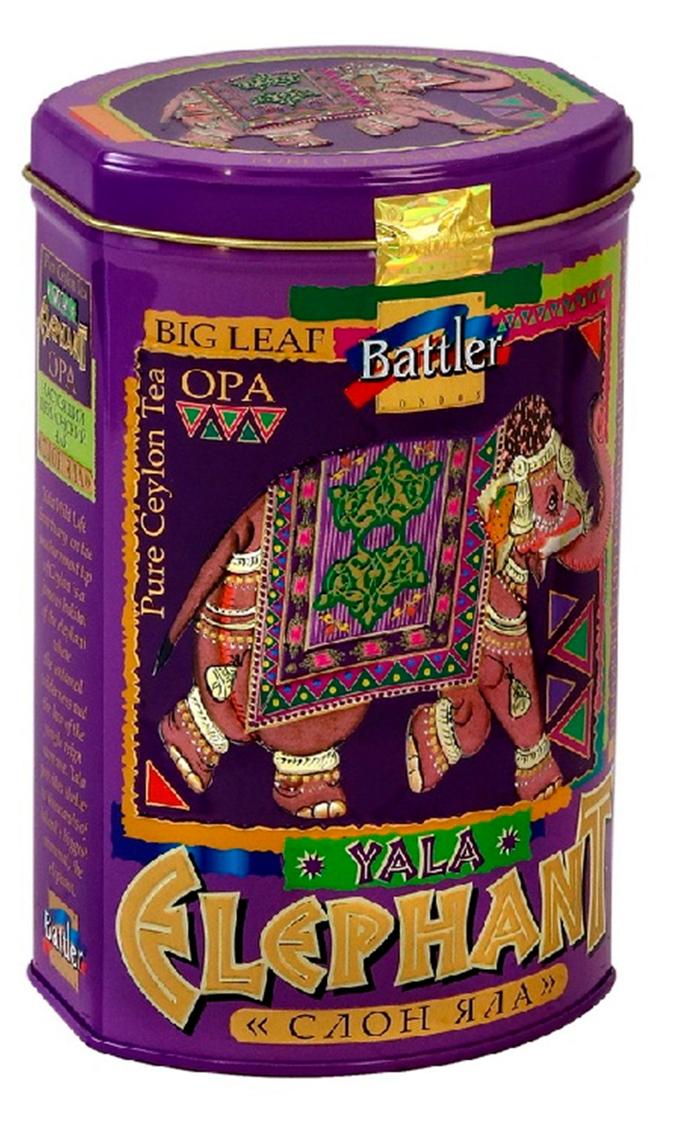 

Чай черный Battler Elephants Of Ceylon Yala, 100 г