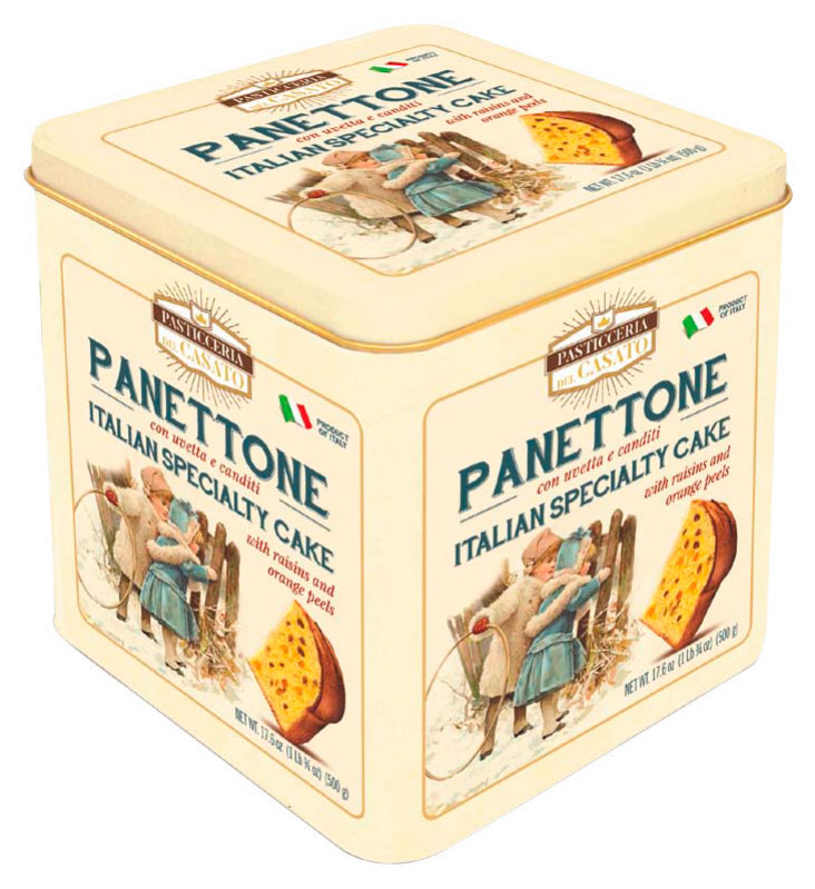 

Панеттоне Del Casato с изюмом и цукатами, 500 г