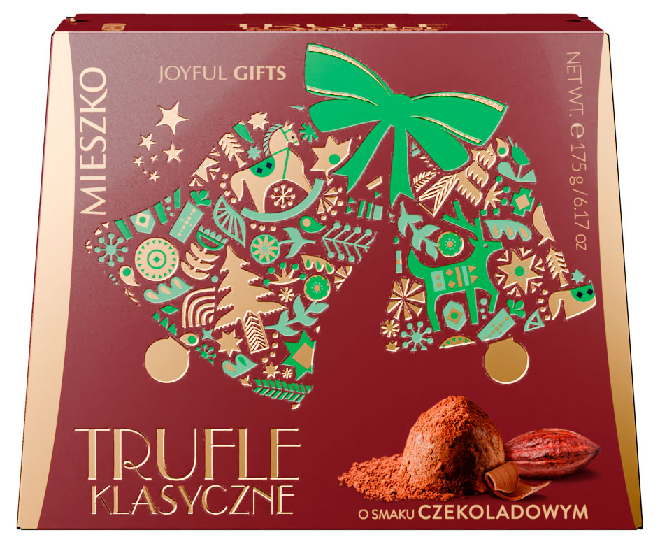 

Конфеты MIESZKO Трюфель Французский со вкусом шоколада, 175 г