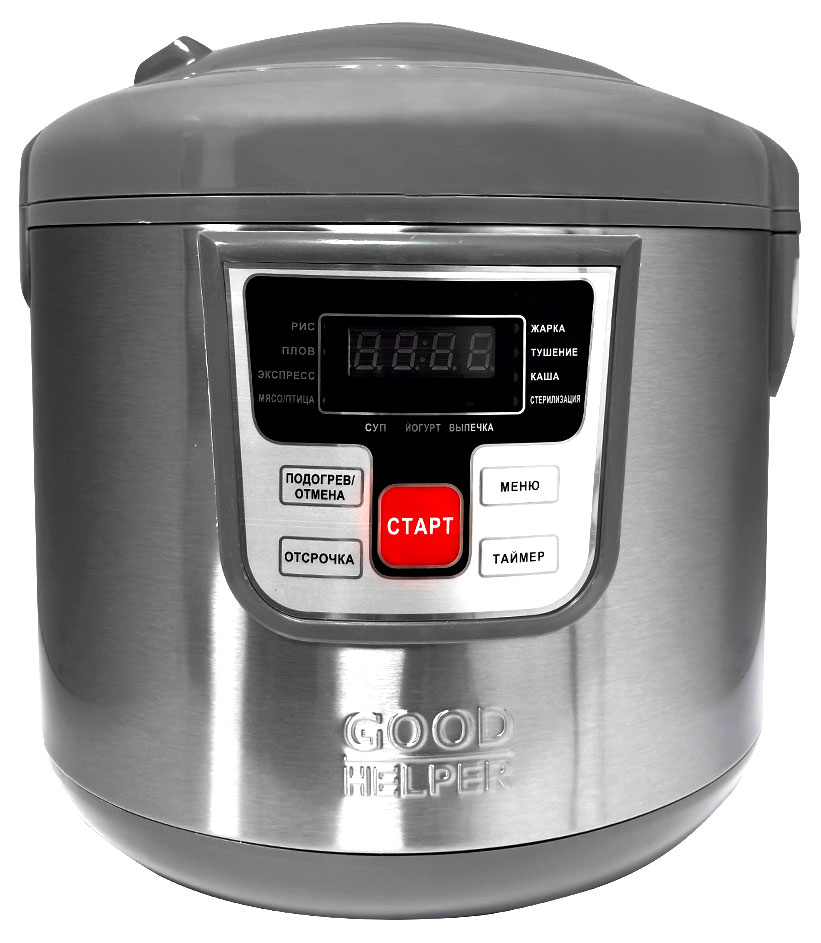 Изображение товара Мультиварка Goodhelper МС-5112 900 Вт серебристая, 5 л