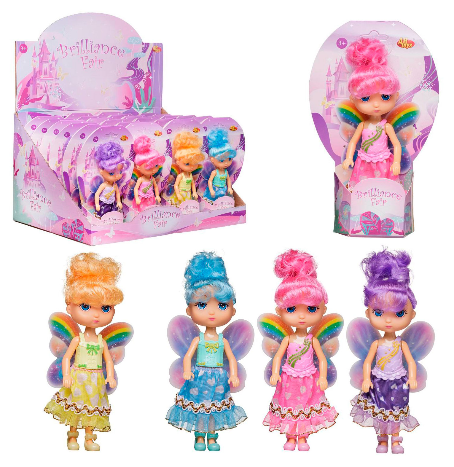 Изображение товара Кукла-мини Abtoys Времена года 16,5 см, 1 шт в ассортименте