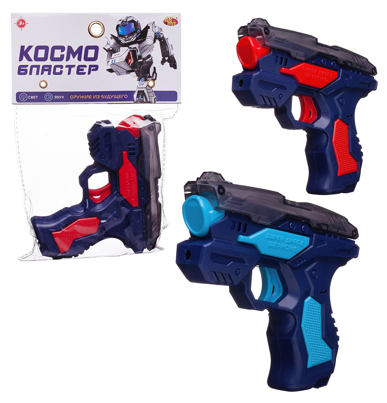 

Бластер Abtoys Космобластер, 1 шт в ассортименте