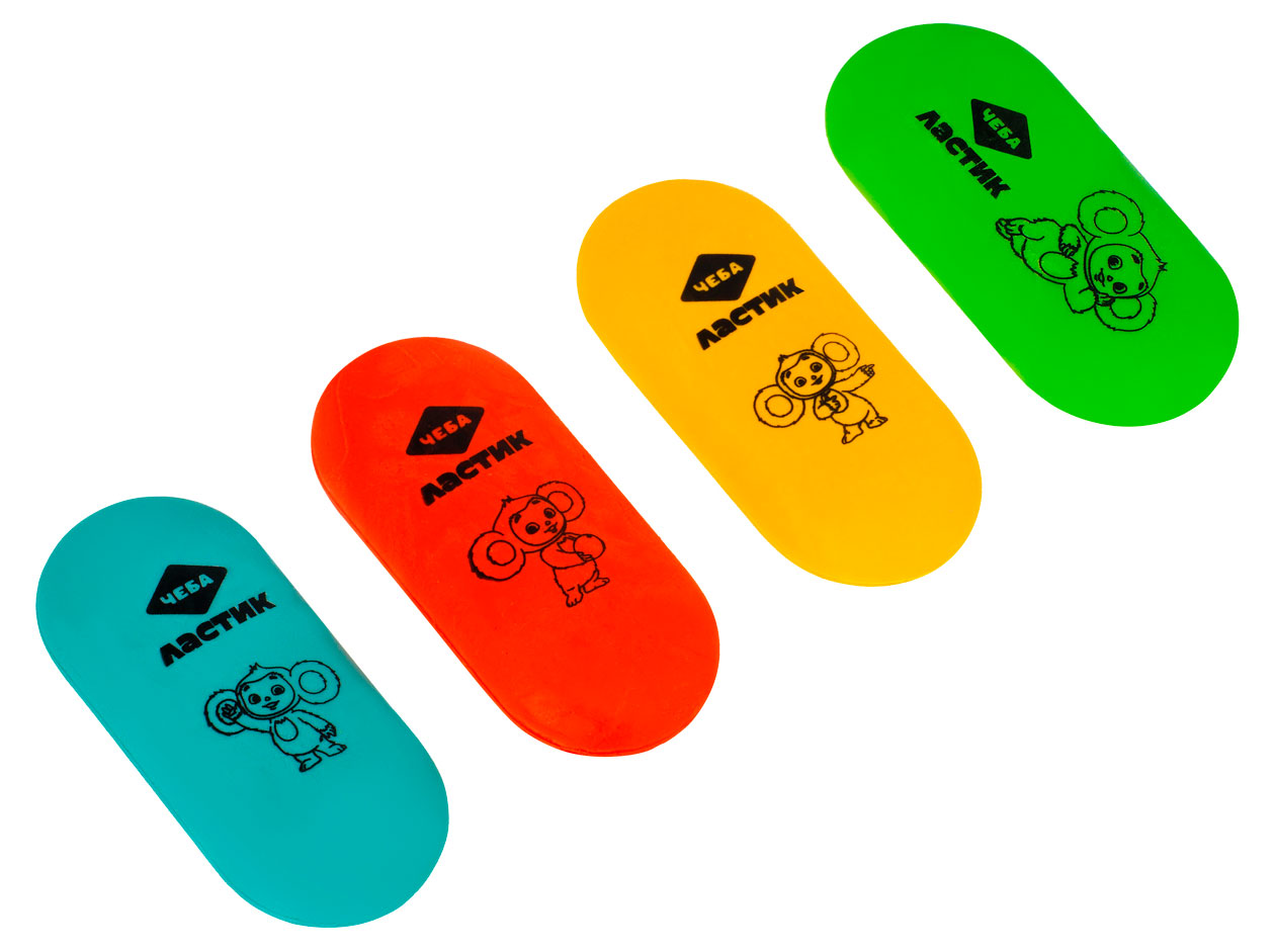 

Ластик Мульти-Пульти Чебурашка, 1 шт в ассортименте