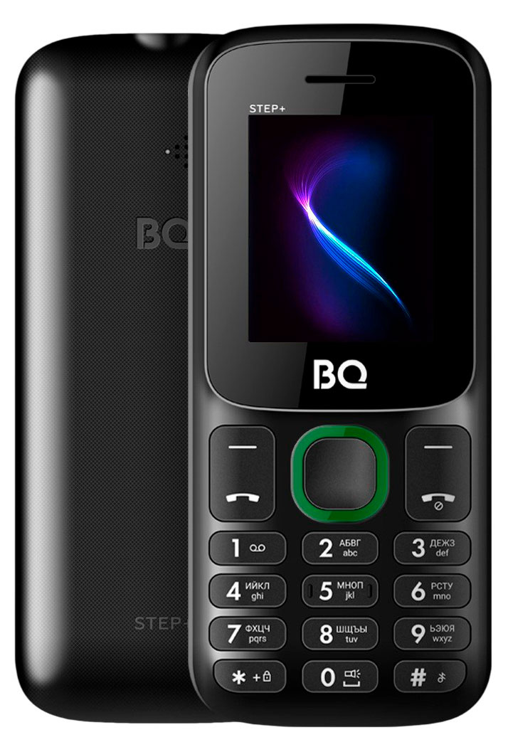 Изображение товара Мобильный телефон BQ 1848 Step черно-зеленый