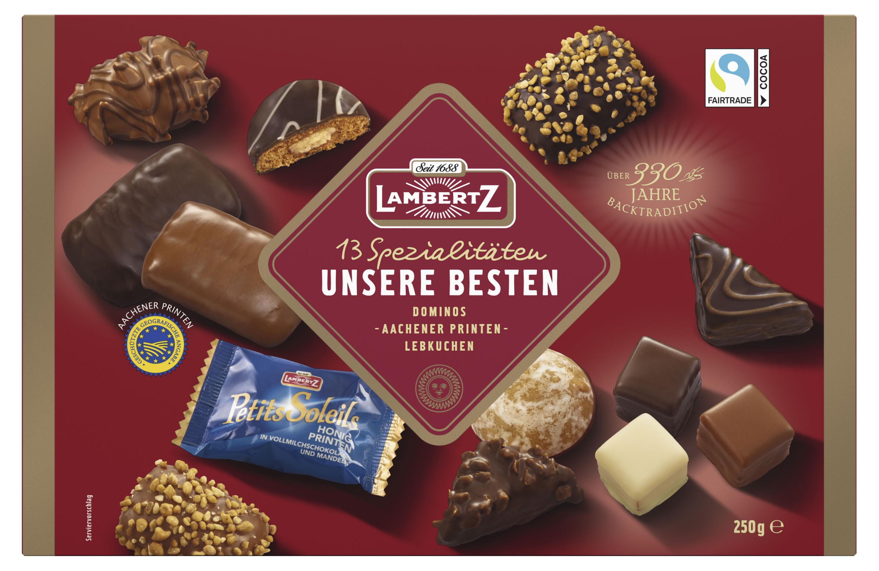 

Печенье Lambertz Unsere-Besten, 250 г