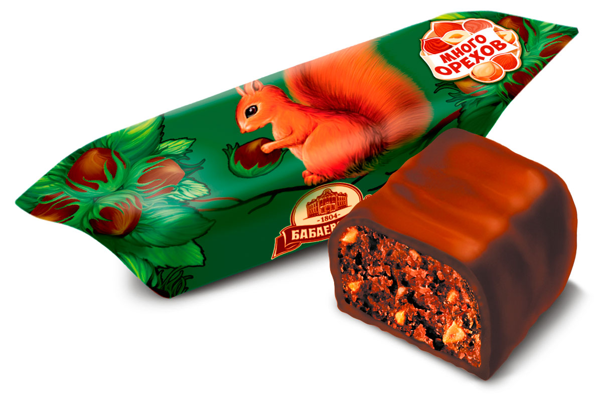 

Конфеты Бабаевский Белочка, вес