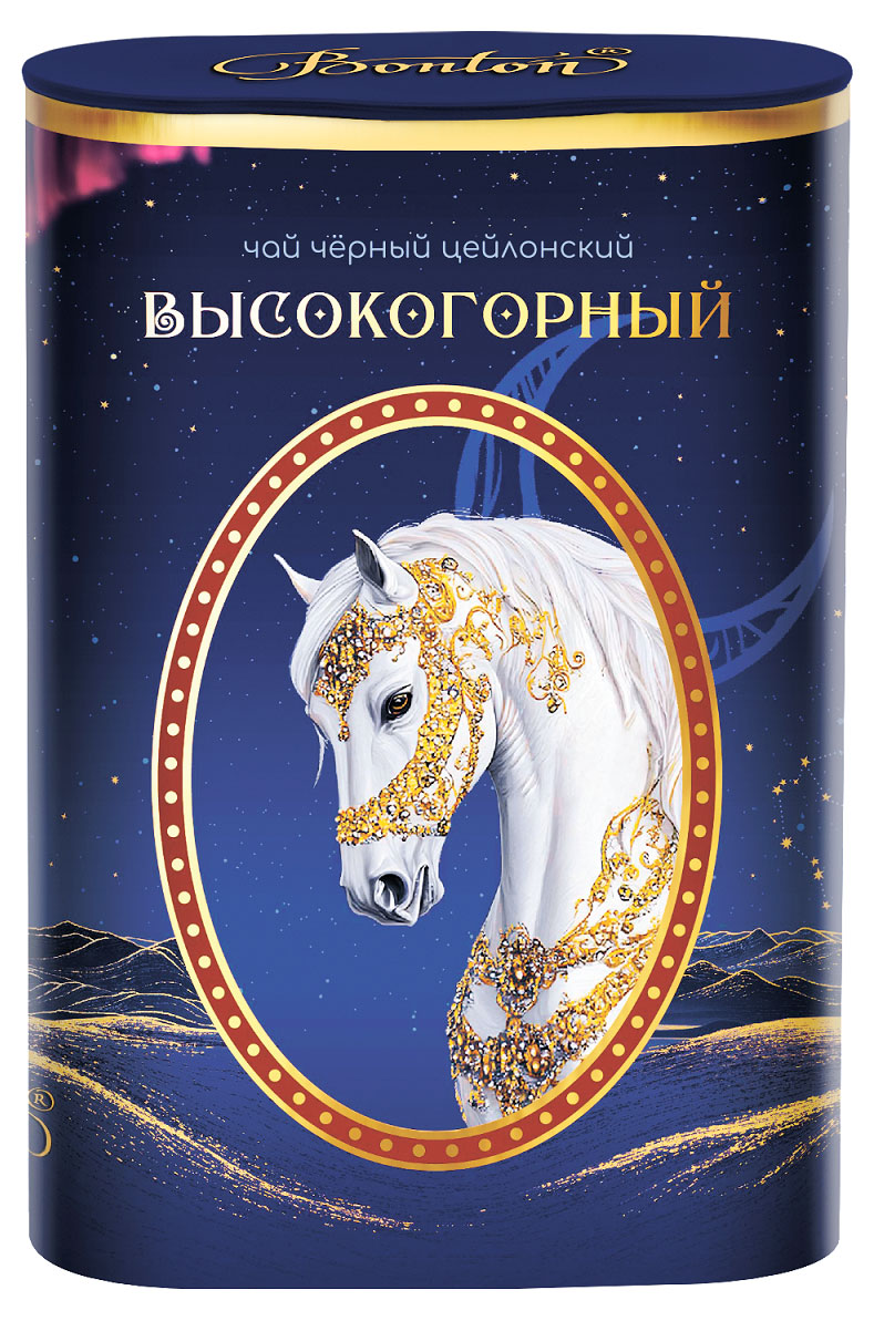 

Чай черный Бонтон Высокогорный цейлонский крупнолистовой, 100 г