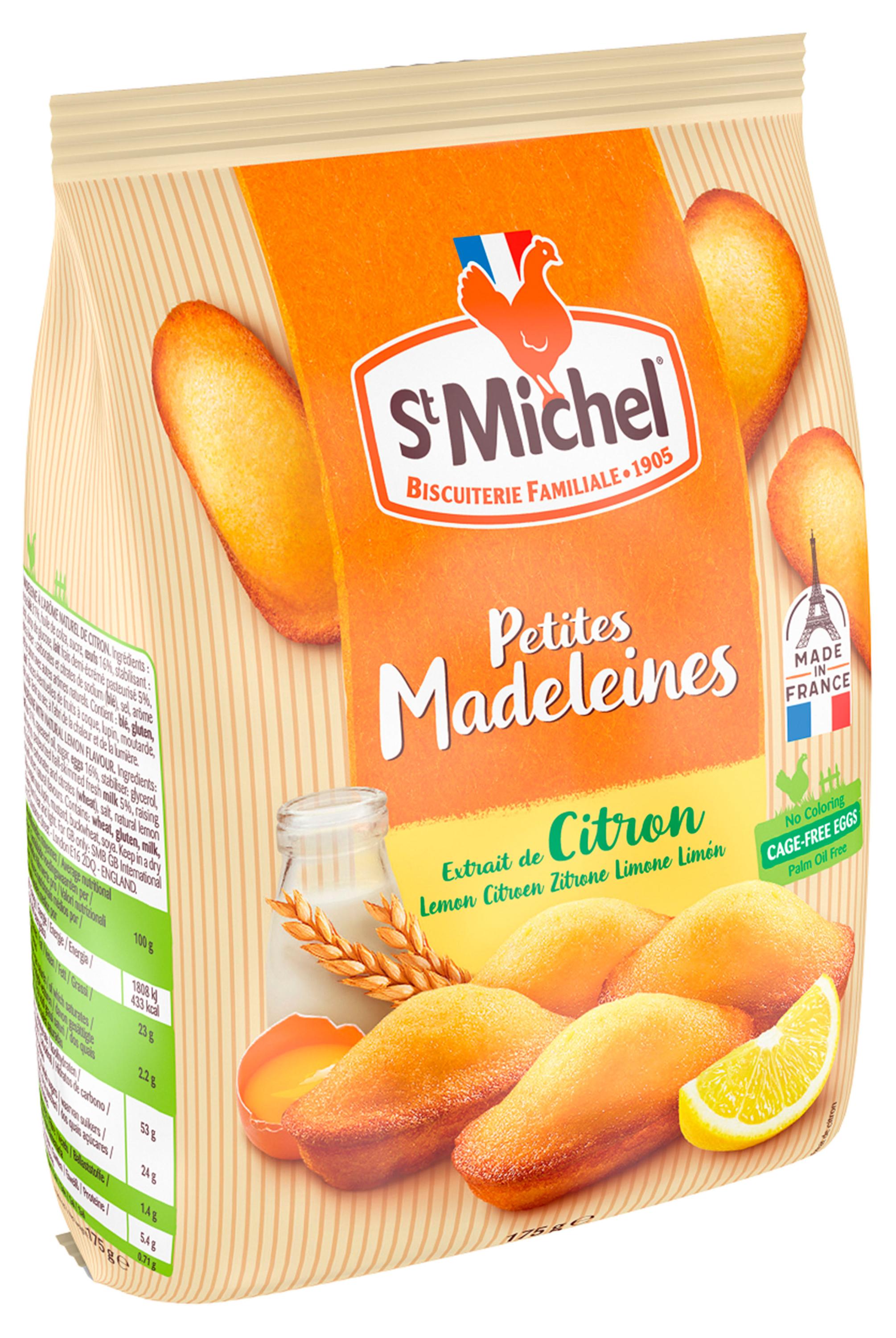 

Пирожное бисквитное StMichel Мадлен со вкусом лимона, 175 г